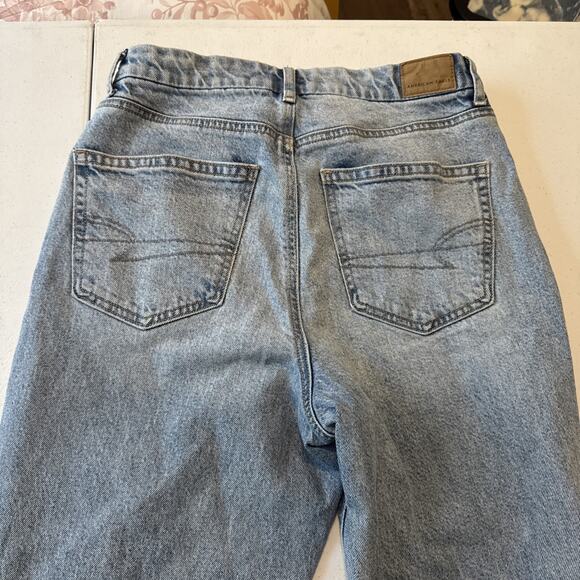 American Eagle Outfitters Curvy 90s Bootcut Stretch Womens Denim Jeans S 8 short - Picture 7 of 7